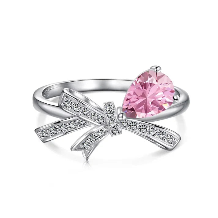 Ribbon Heart Ring